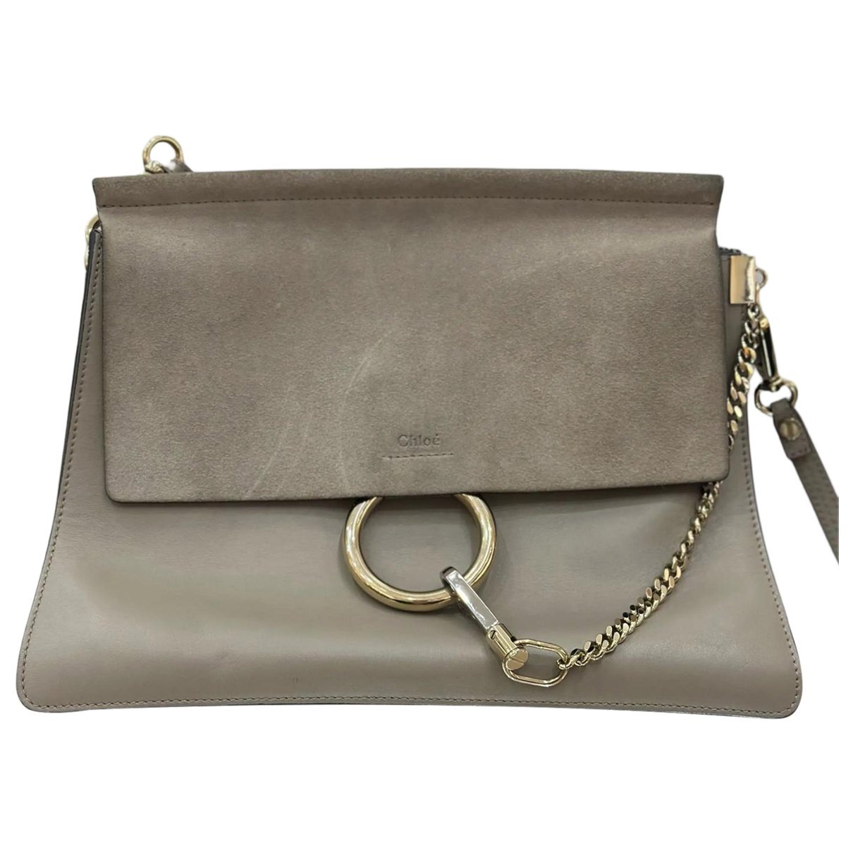 Faye leather handbag