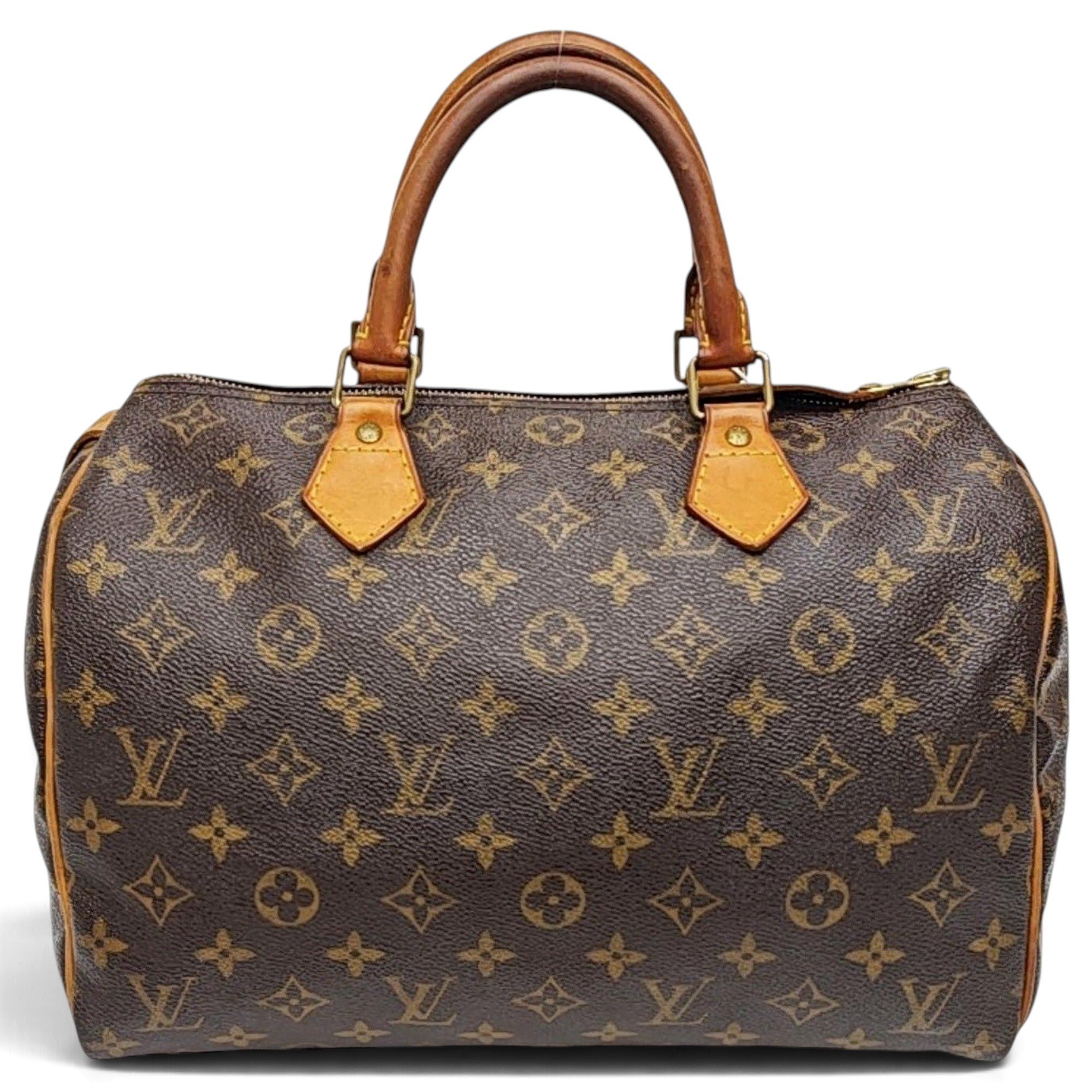 Nano Speedy / Mini HL leather handbag