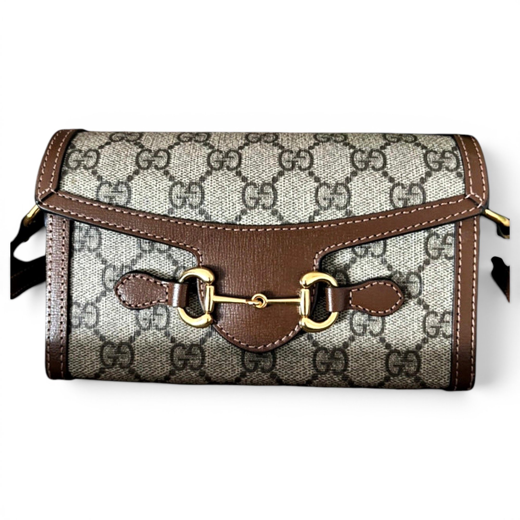 Horsebit 1955 leather crossbody bag