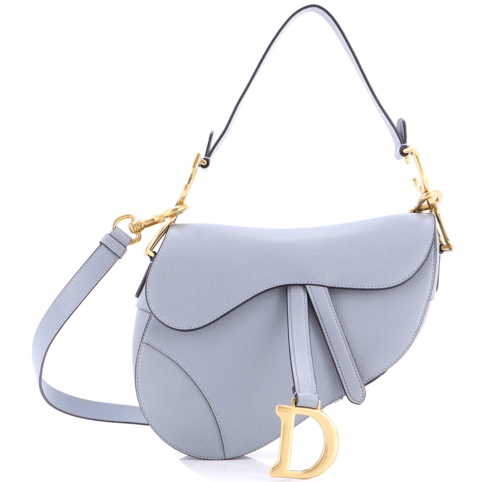 Dior Saddle Handbag Leather Medium