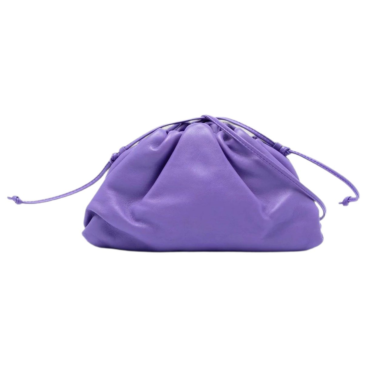 Pouch leather crossbody bag