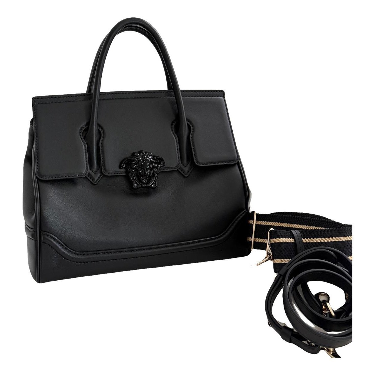 Palazzo Empire leather handbag