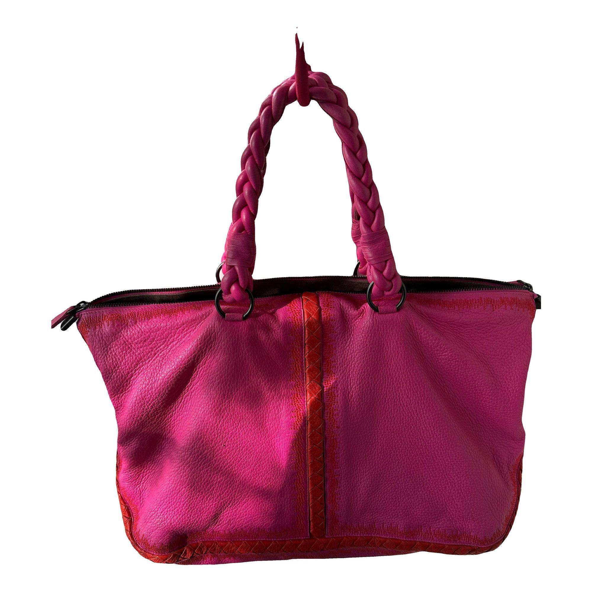 Leather handbag