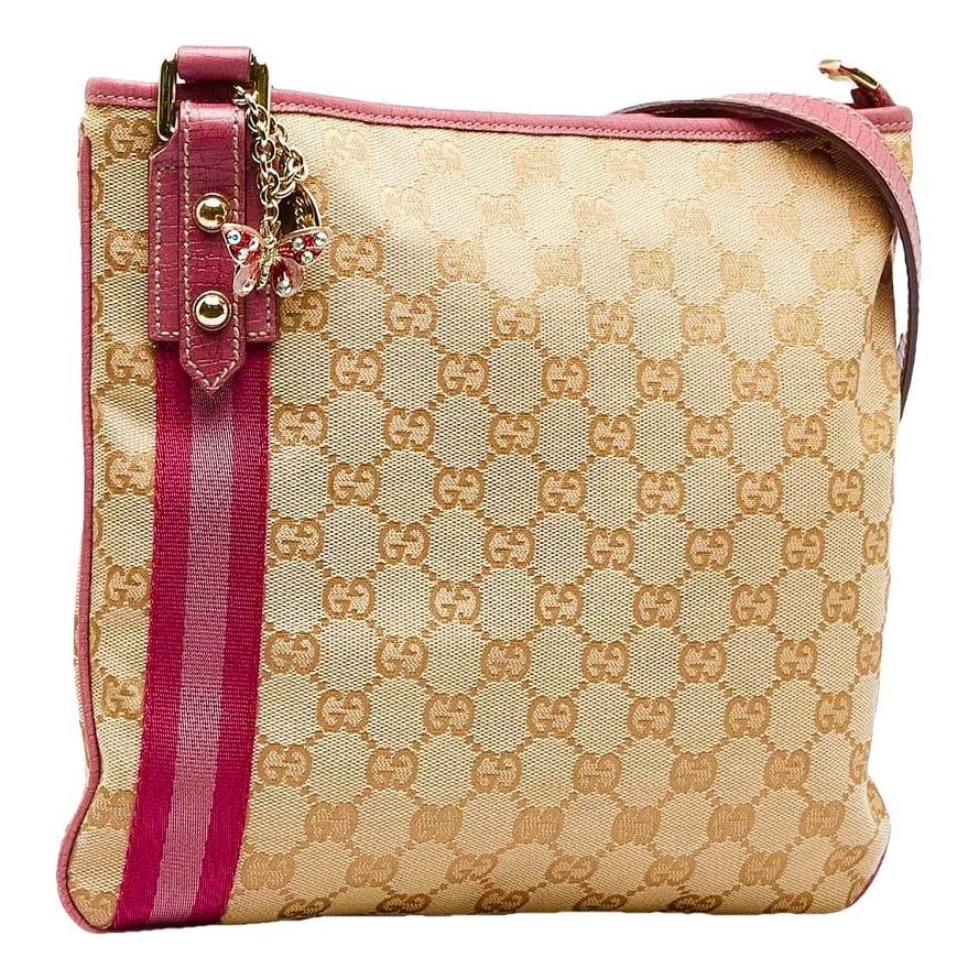 Ophidia Hobo leather crossbody bag