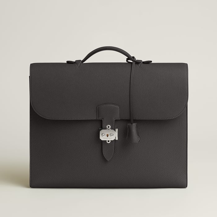 Dark Bronze Sac a Depeches Light 1-37 Briefcase