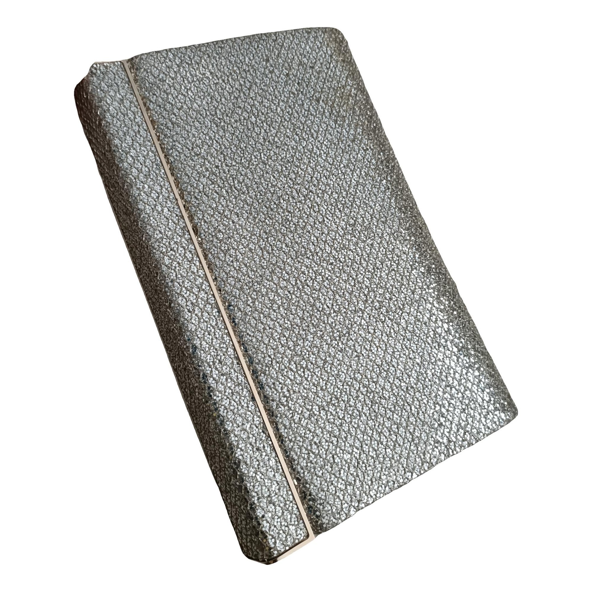 Glitter clutch bag