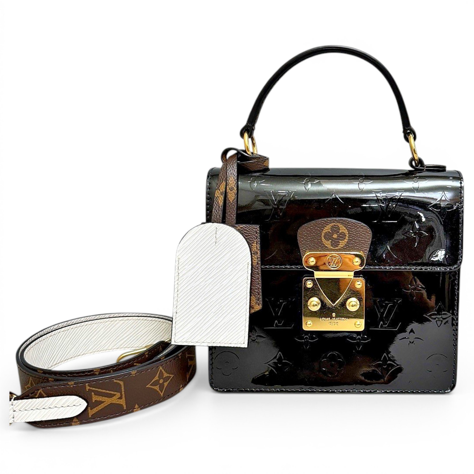 Spring street leather handbag
