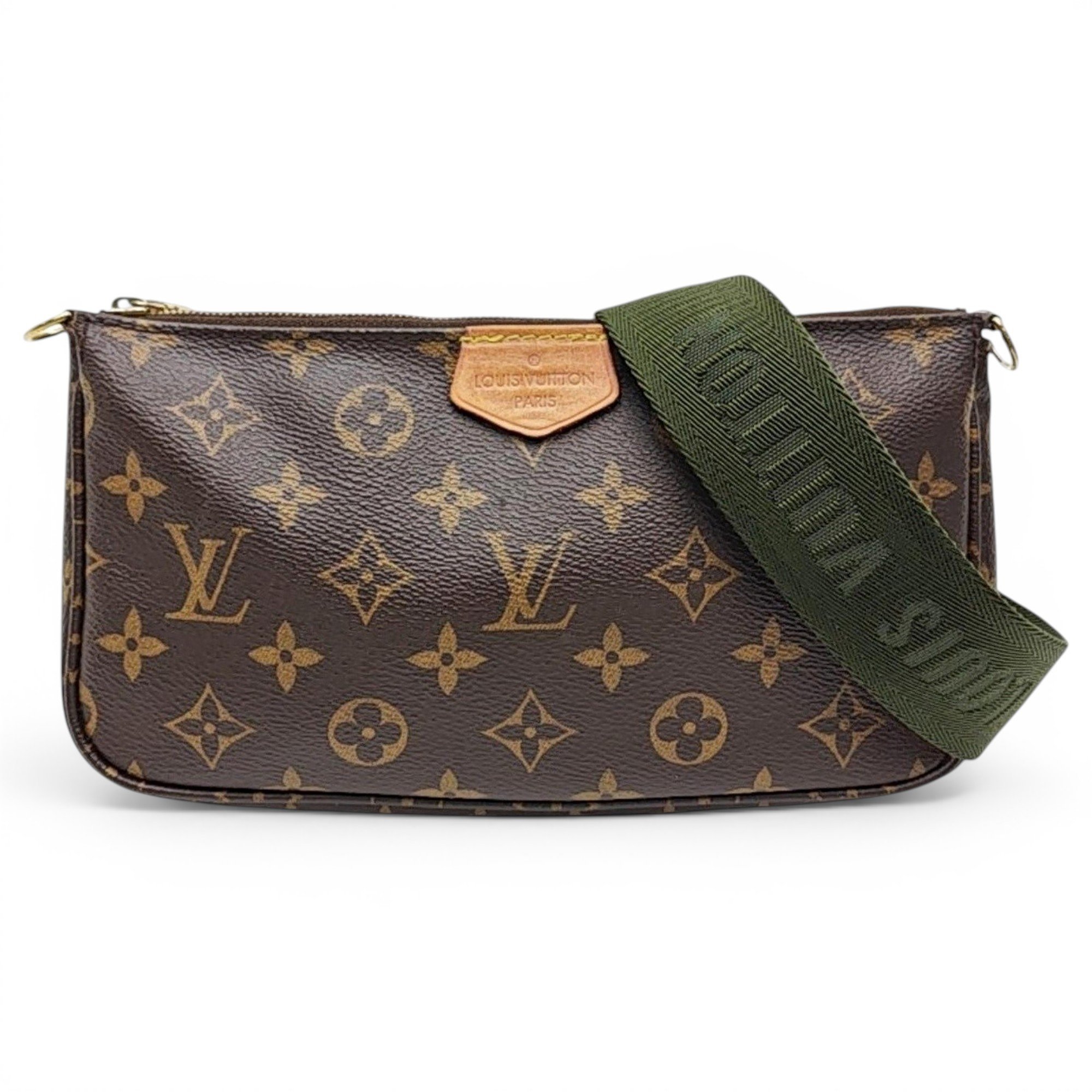 Maxi Multi Pochette Accessoires leather handbag