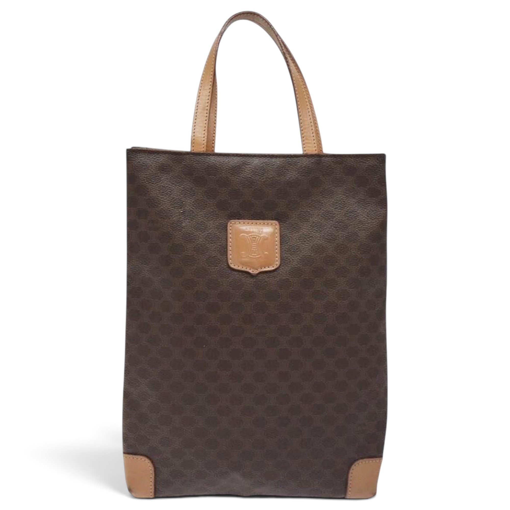 Leather tote