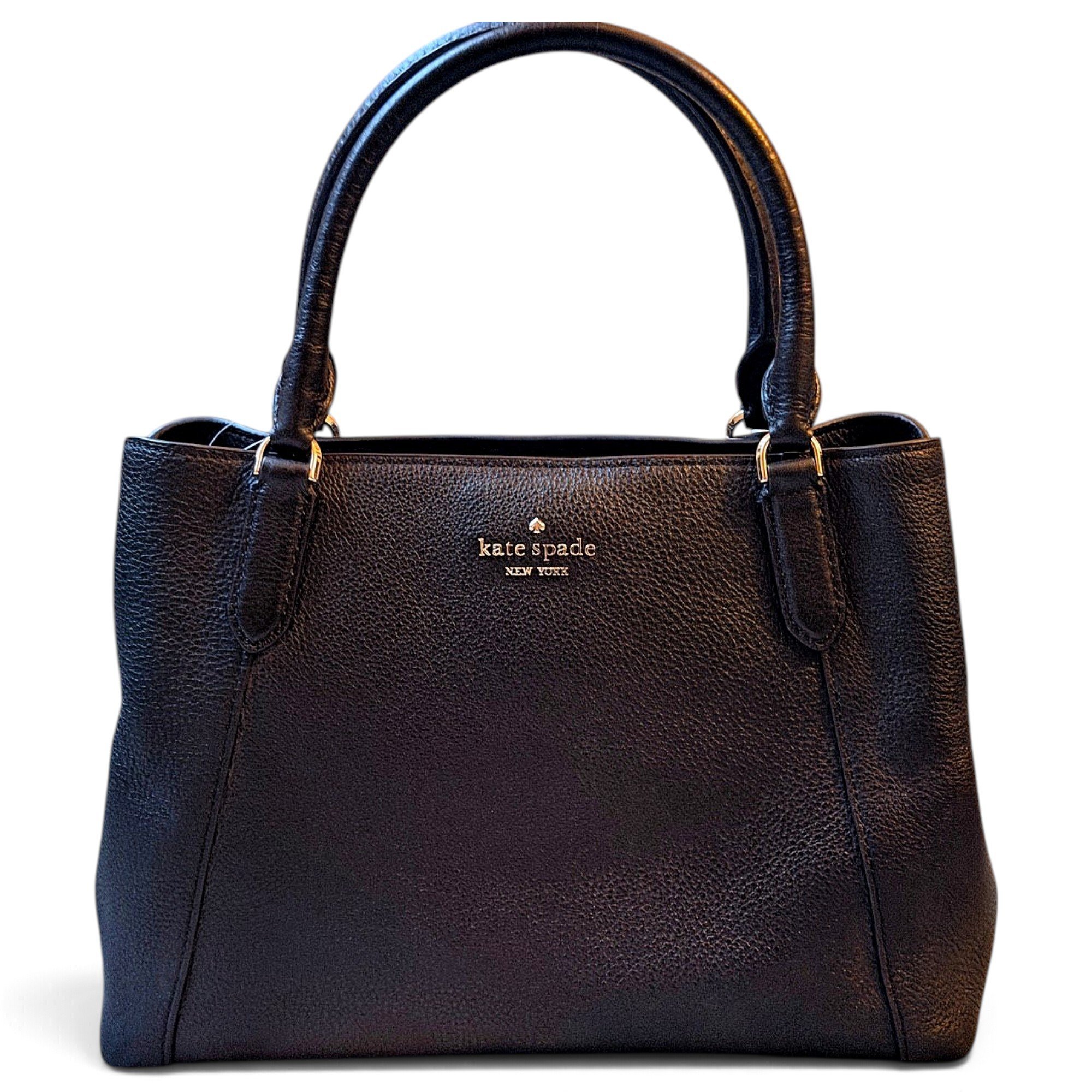 Leather tote