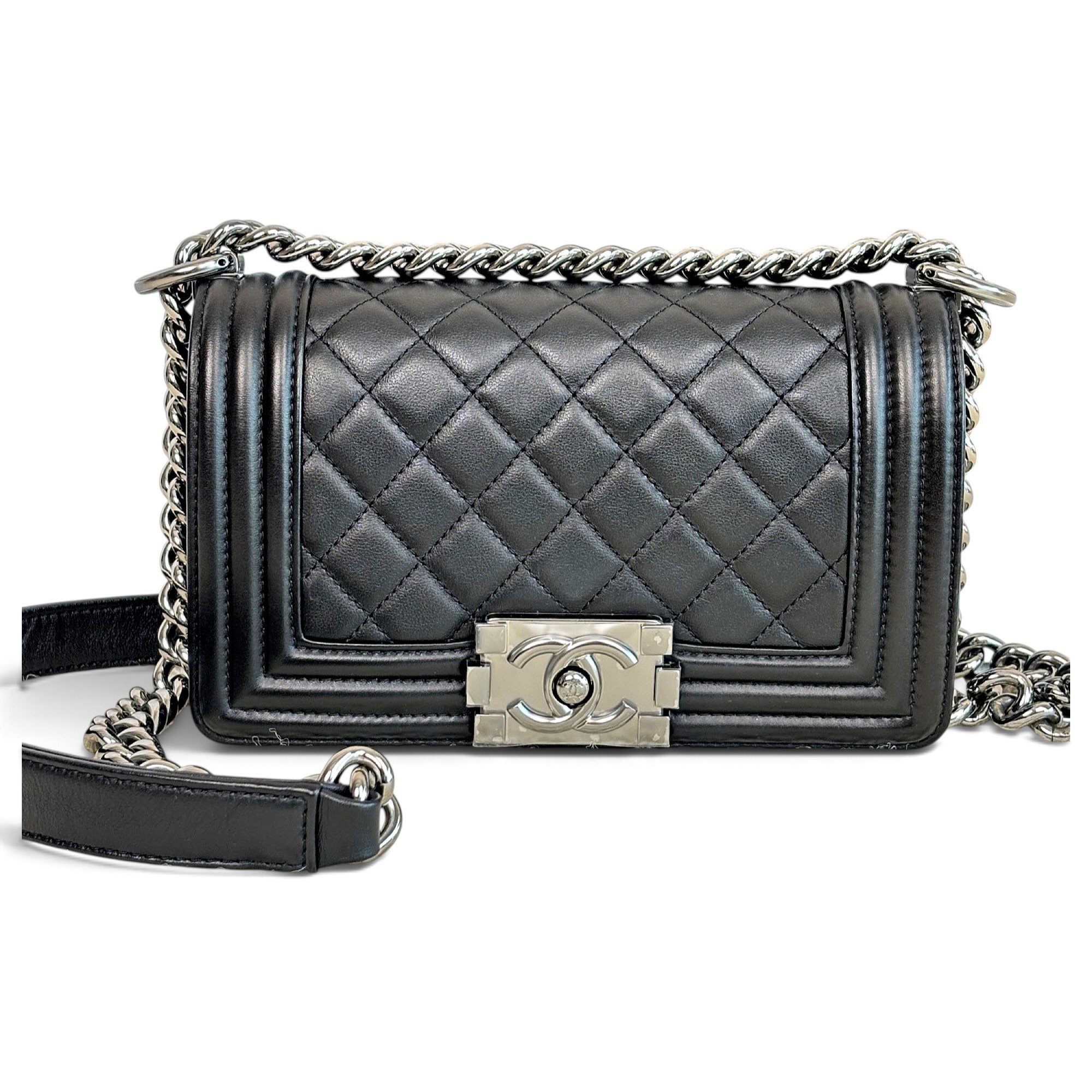Boy leather handbag