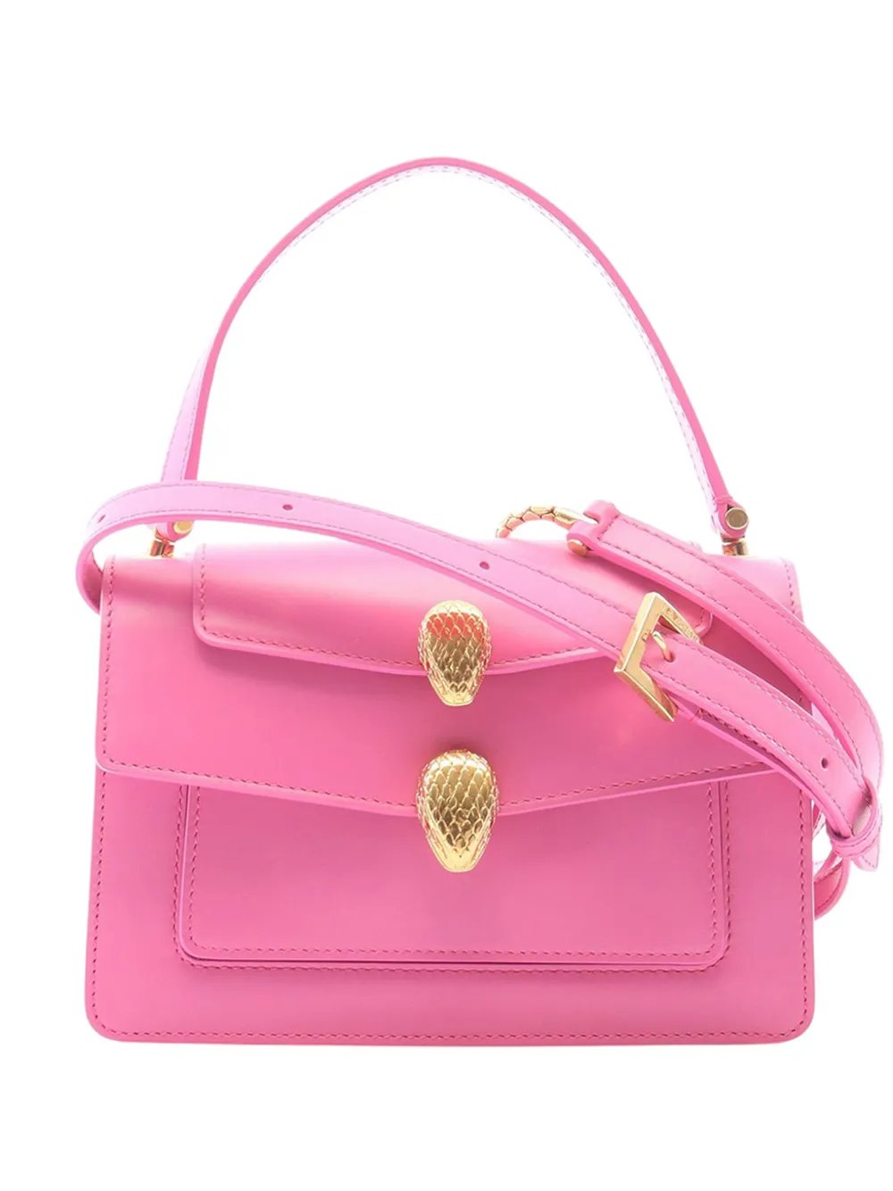 Bvlgari 2010-2026 Alexander Wang Leather Serpenti Convertible Bag satchel