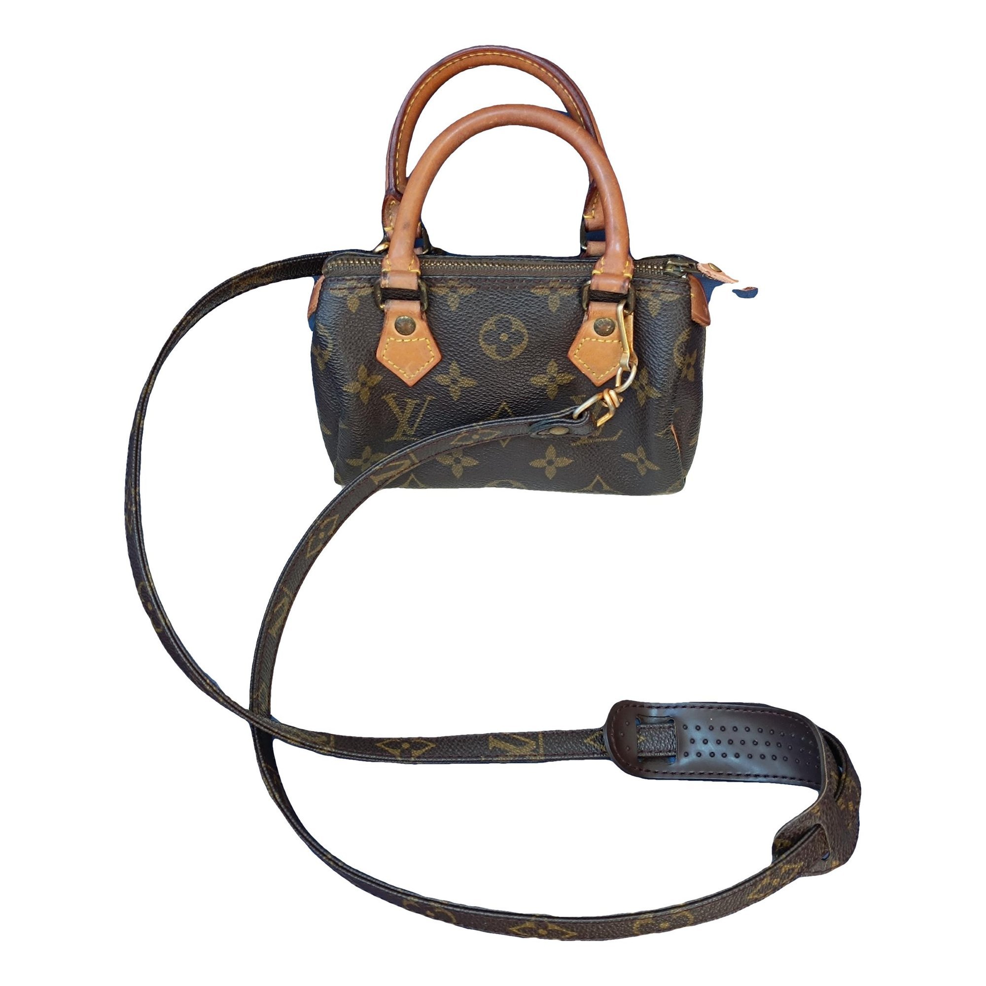 Nano Speedy / Mini HL leather handbag