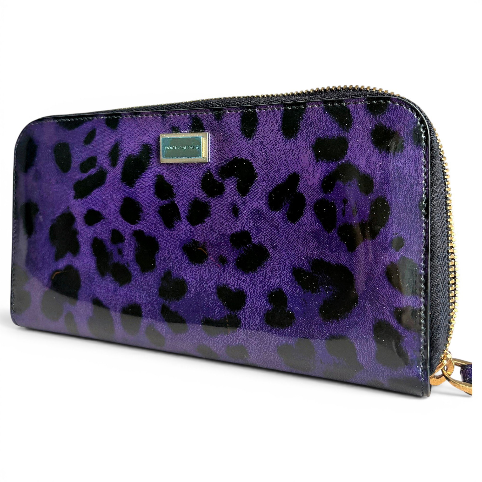Sicily patent leather clutch bag