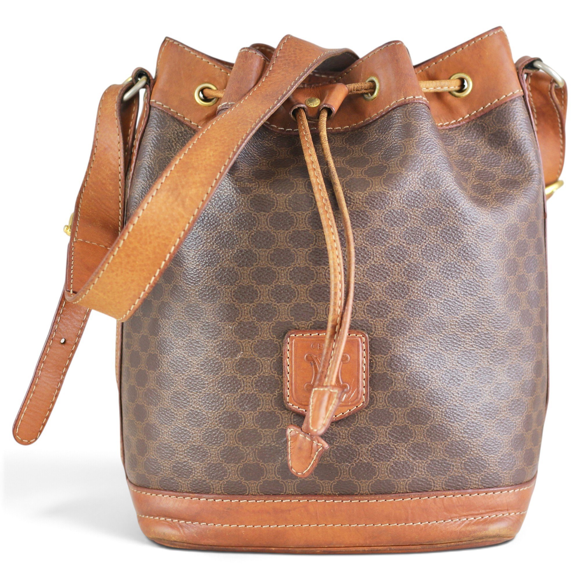 SAC SEAU leather handbag