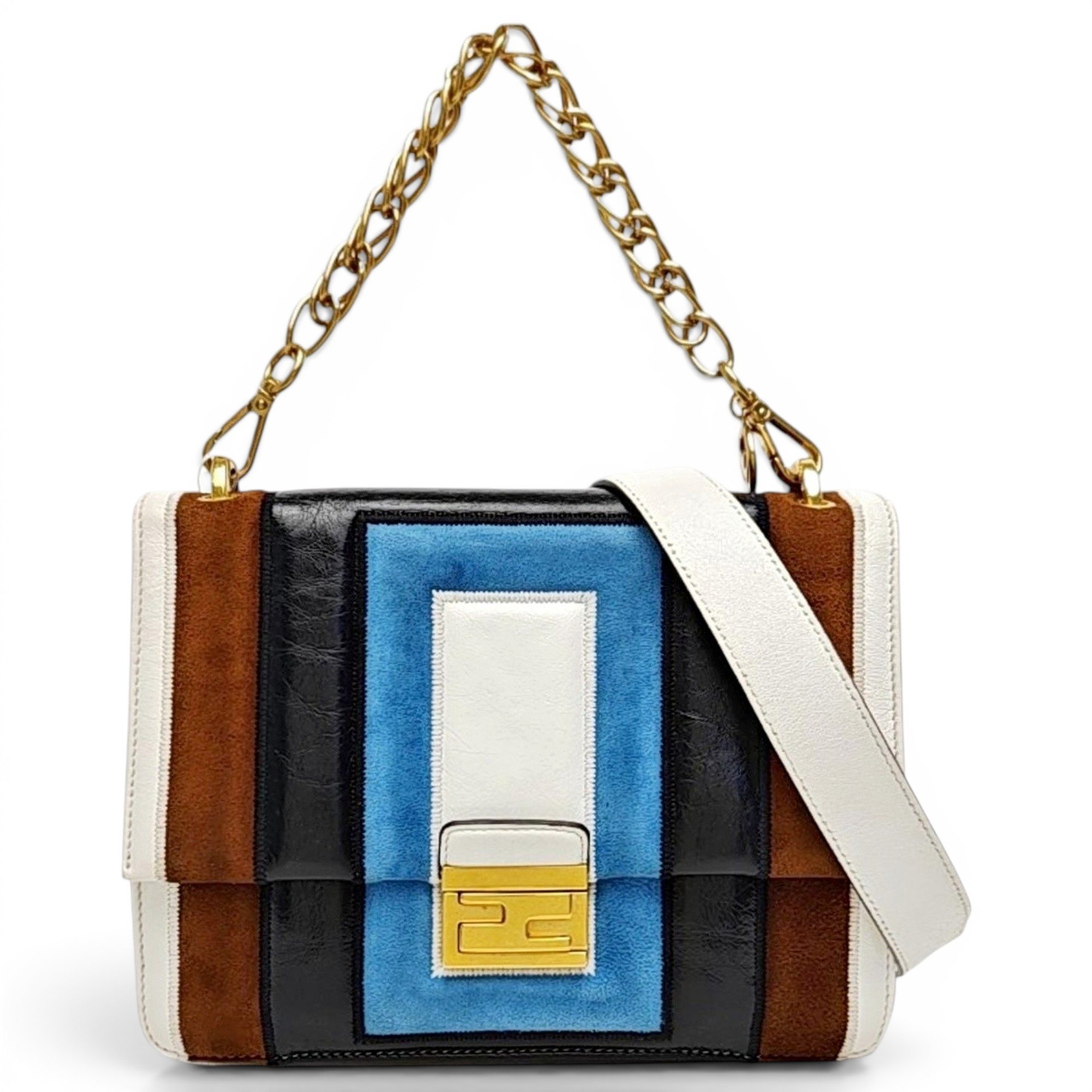 Kan U leather handbag