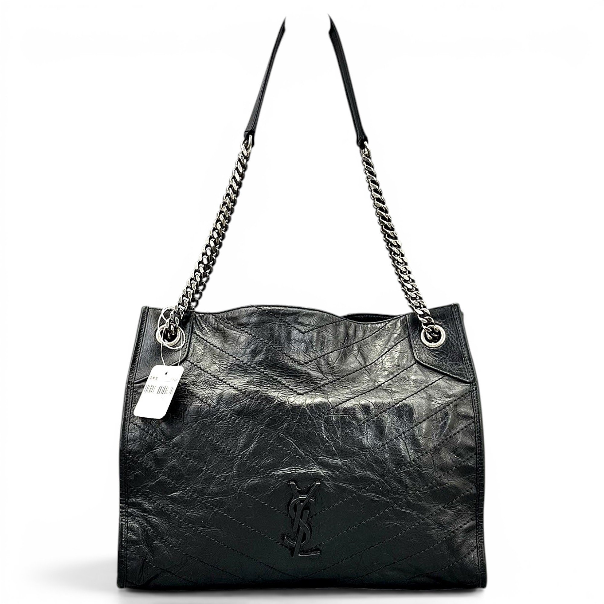 Leather tote