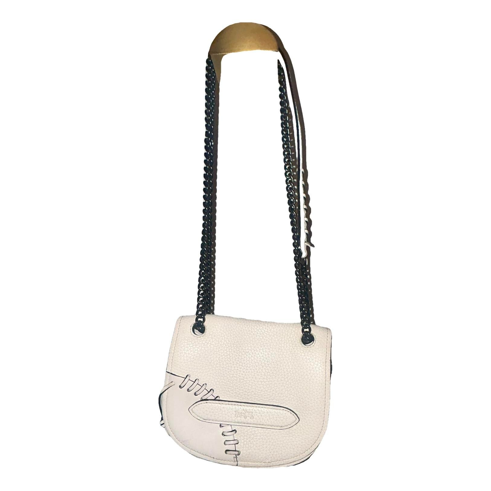Leather crossbody bag