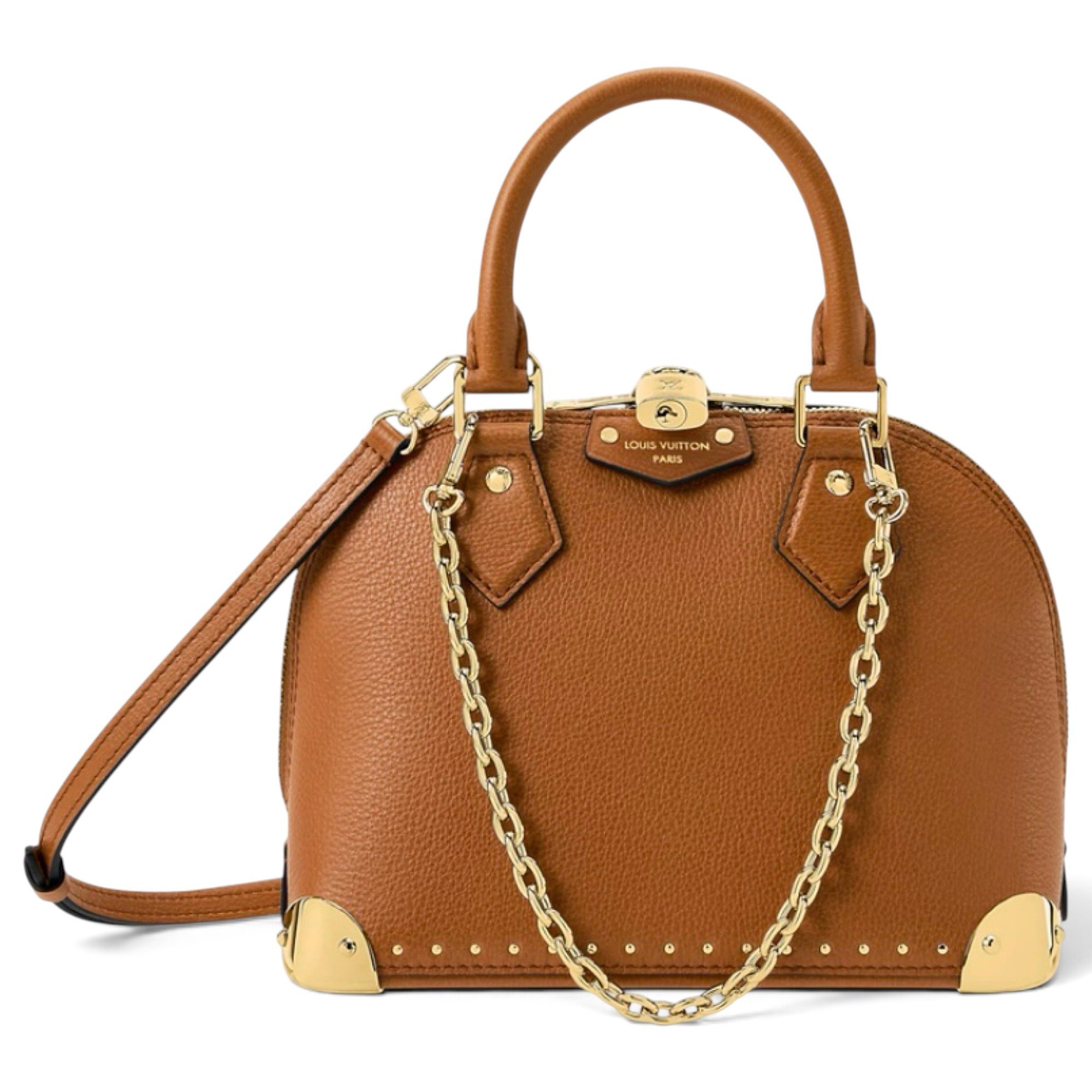 Louis Vuitton Alma BB leather handbag