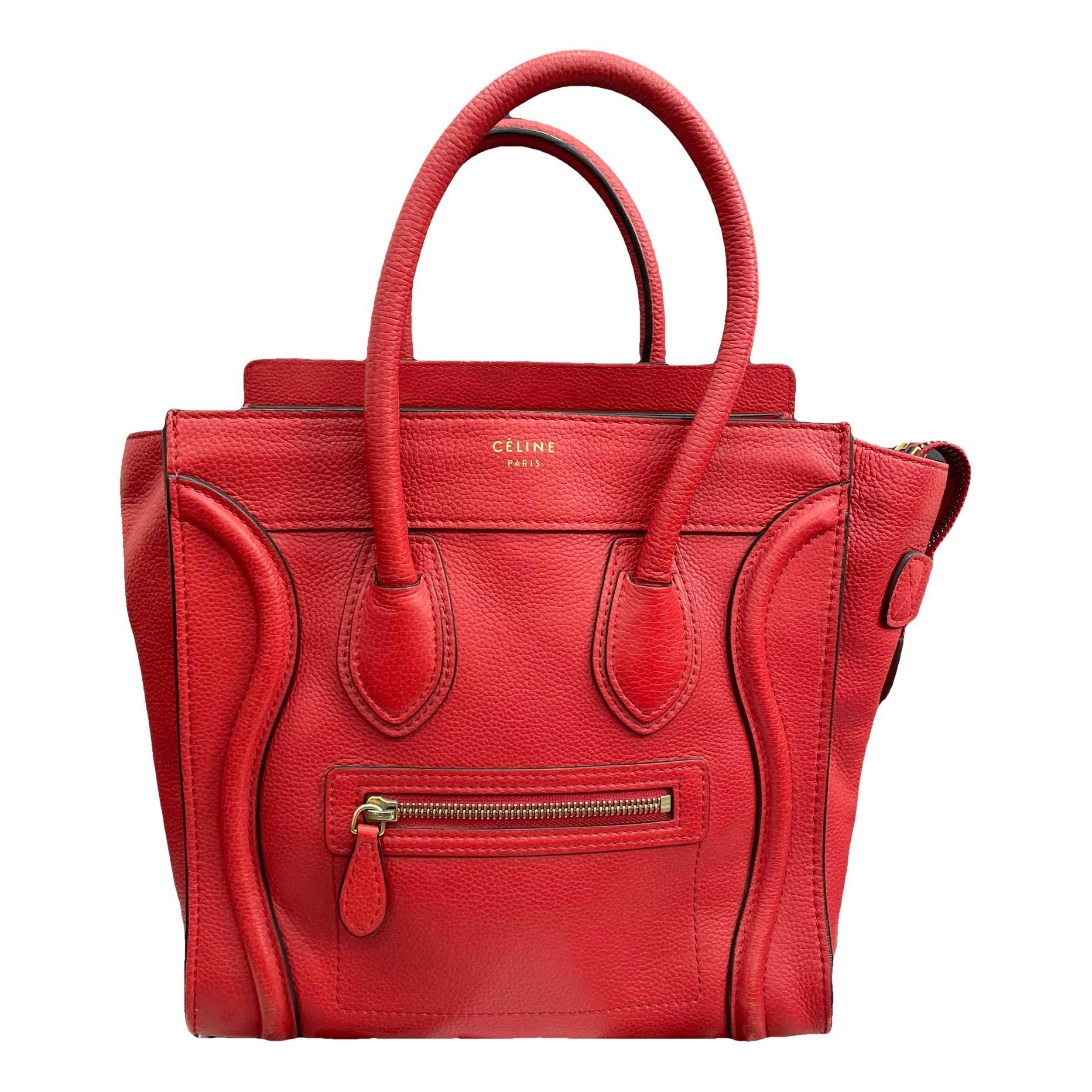 Luggage leather handbag