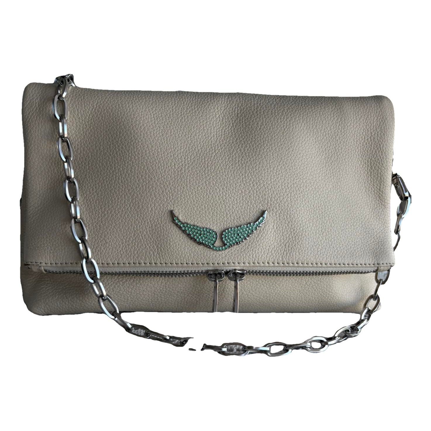 Rock leather crossbody bag