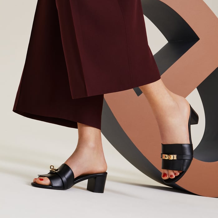 Noir Gigi 50 Sandal