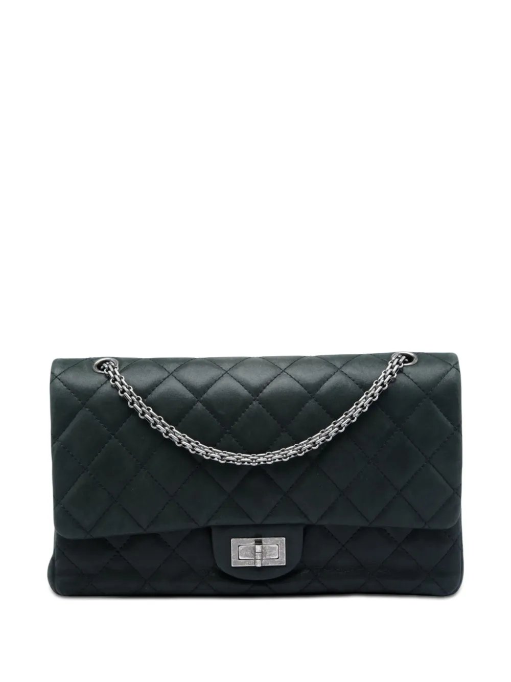 2010-2011 Quilted Iridescent Lambskin Reissue 2.55 Bijoux Chain Double Flap 227 shoulder bag