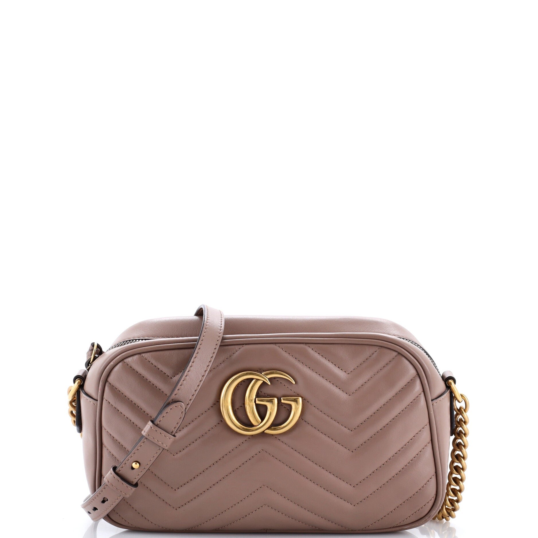GG Marmont Shoulder Bag Matelasse Leather Small