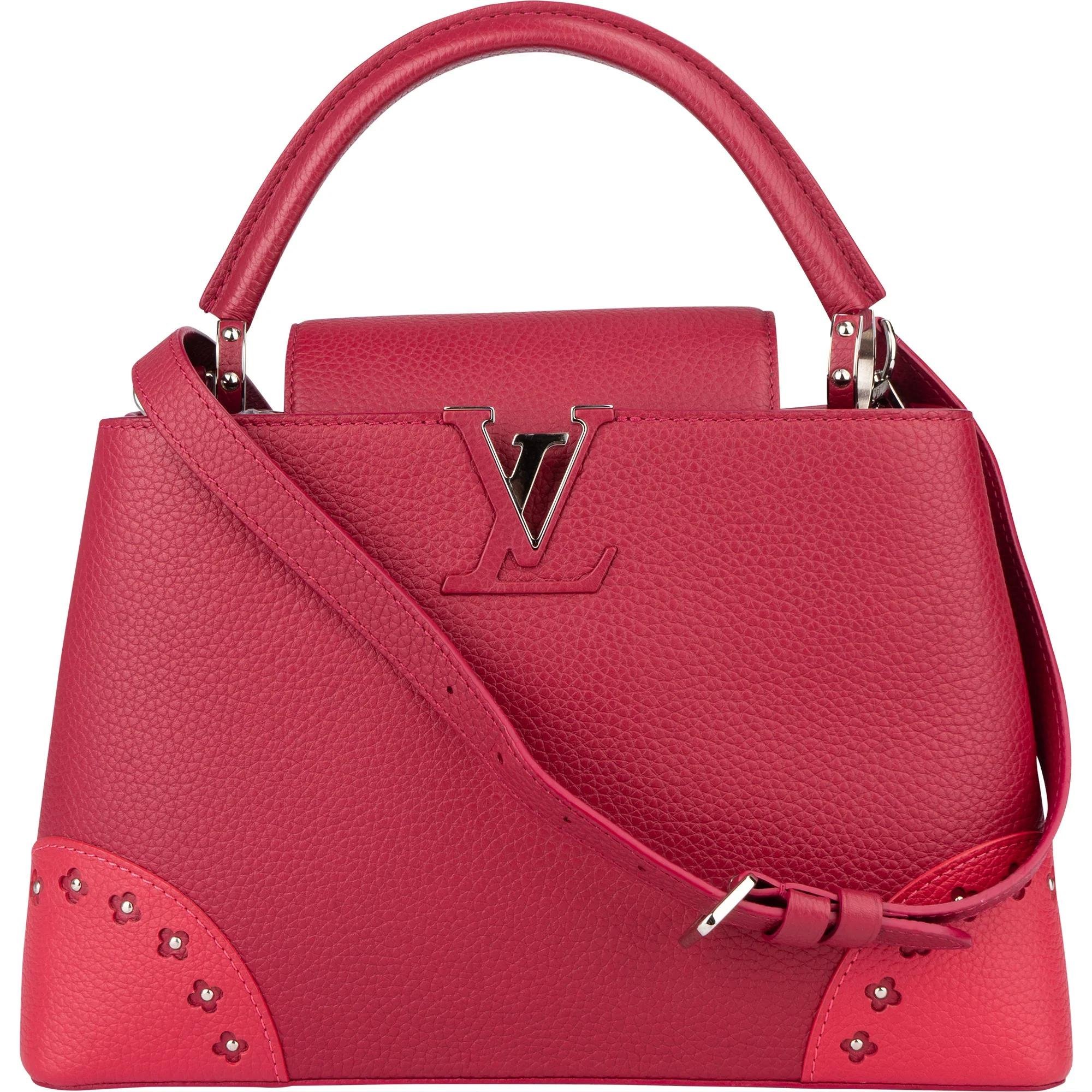 Capucines leather handbag