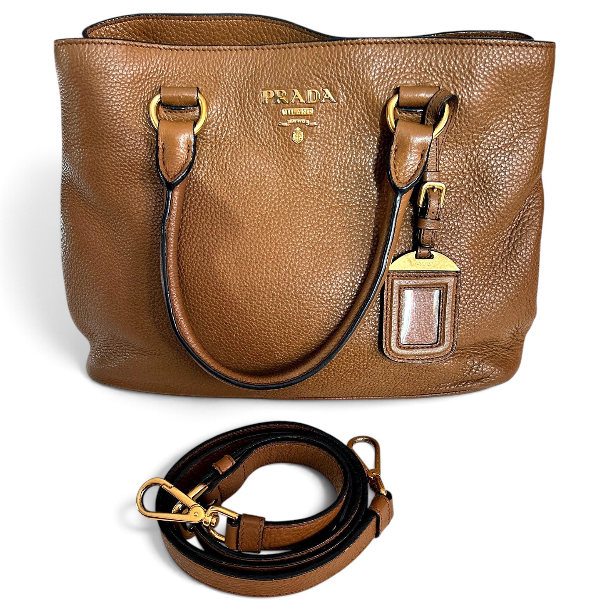 Leather tote