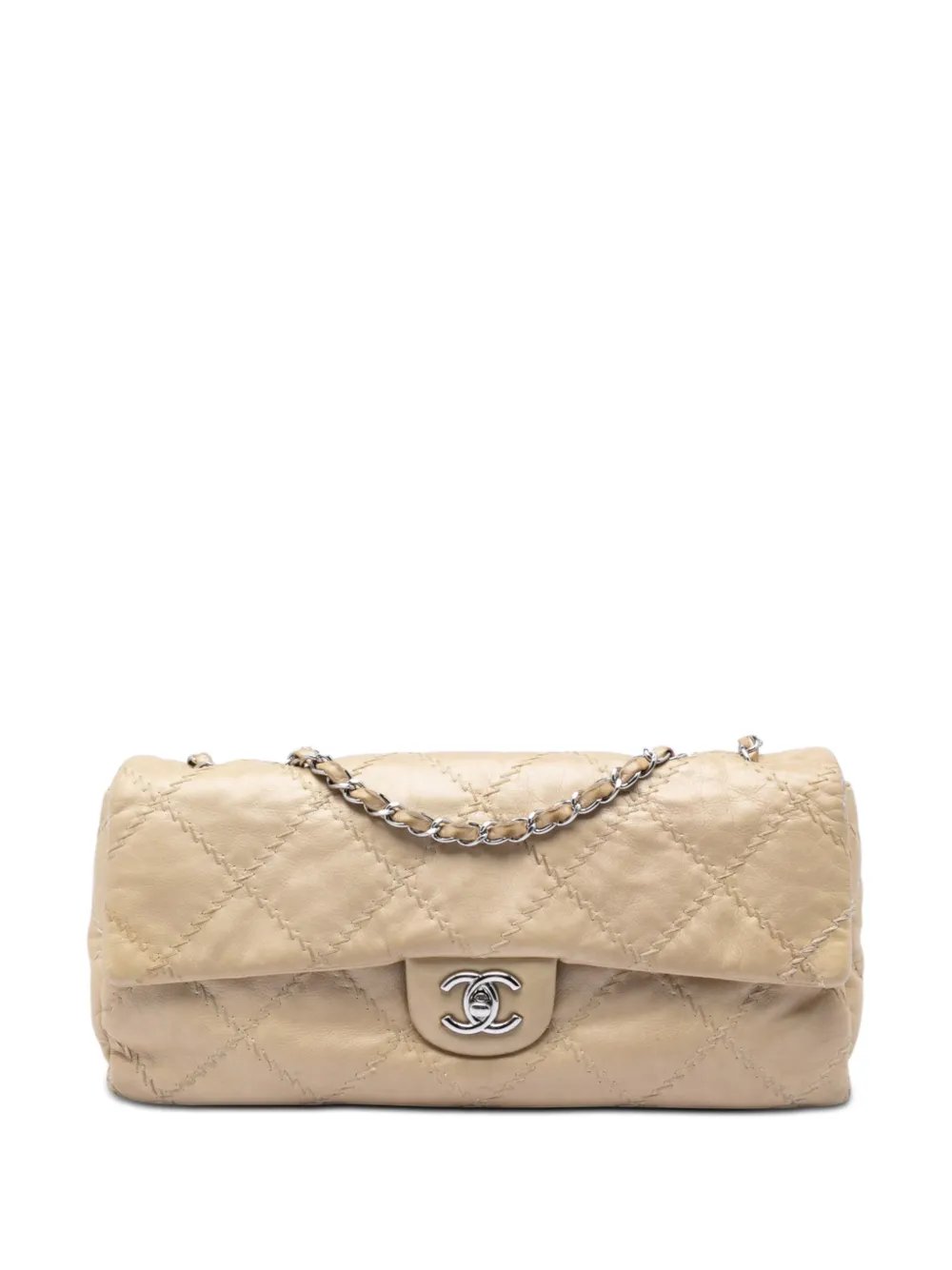 2011 Quilted Lambskin Ultimate Stitch Flap shoulder bag
