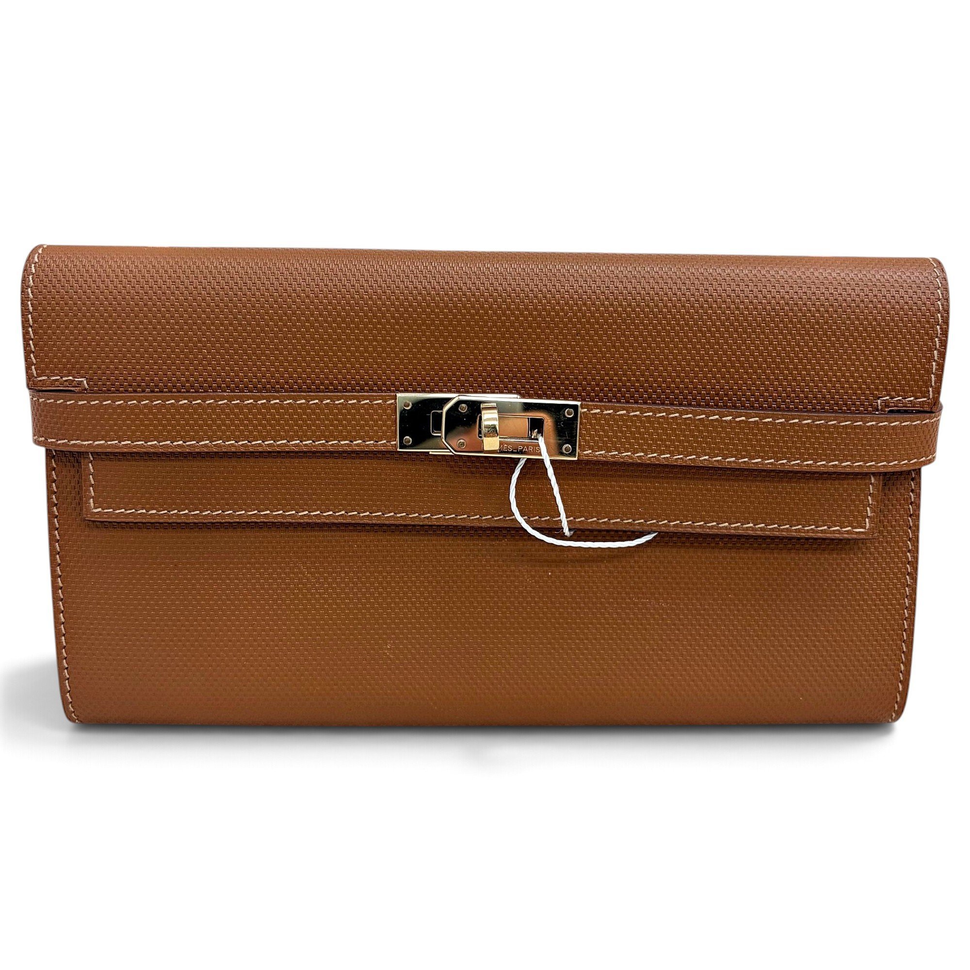 Kelly to go leather clutch bag