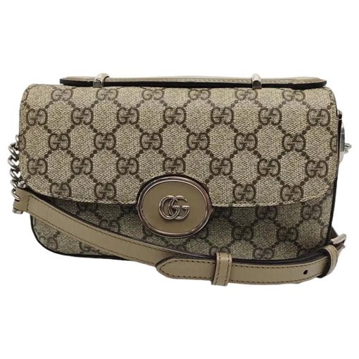 Leather crossbody bag