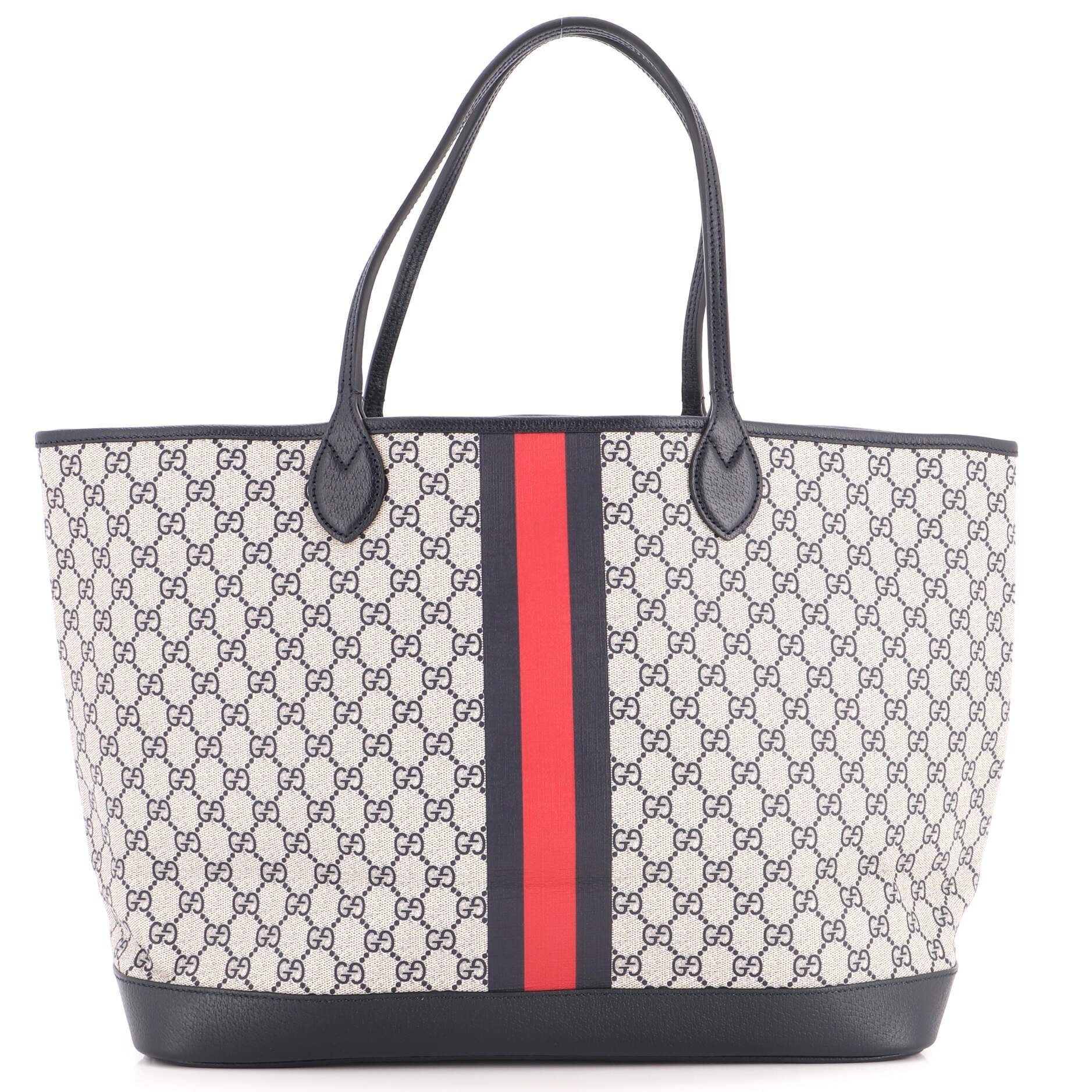 Ophidia Open Shopping Tote GG Coated Canvas Large