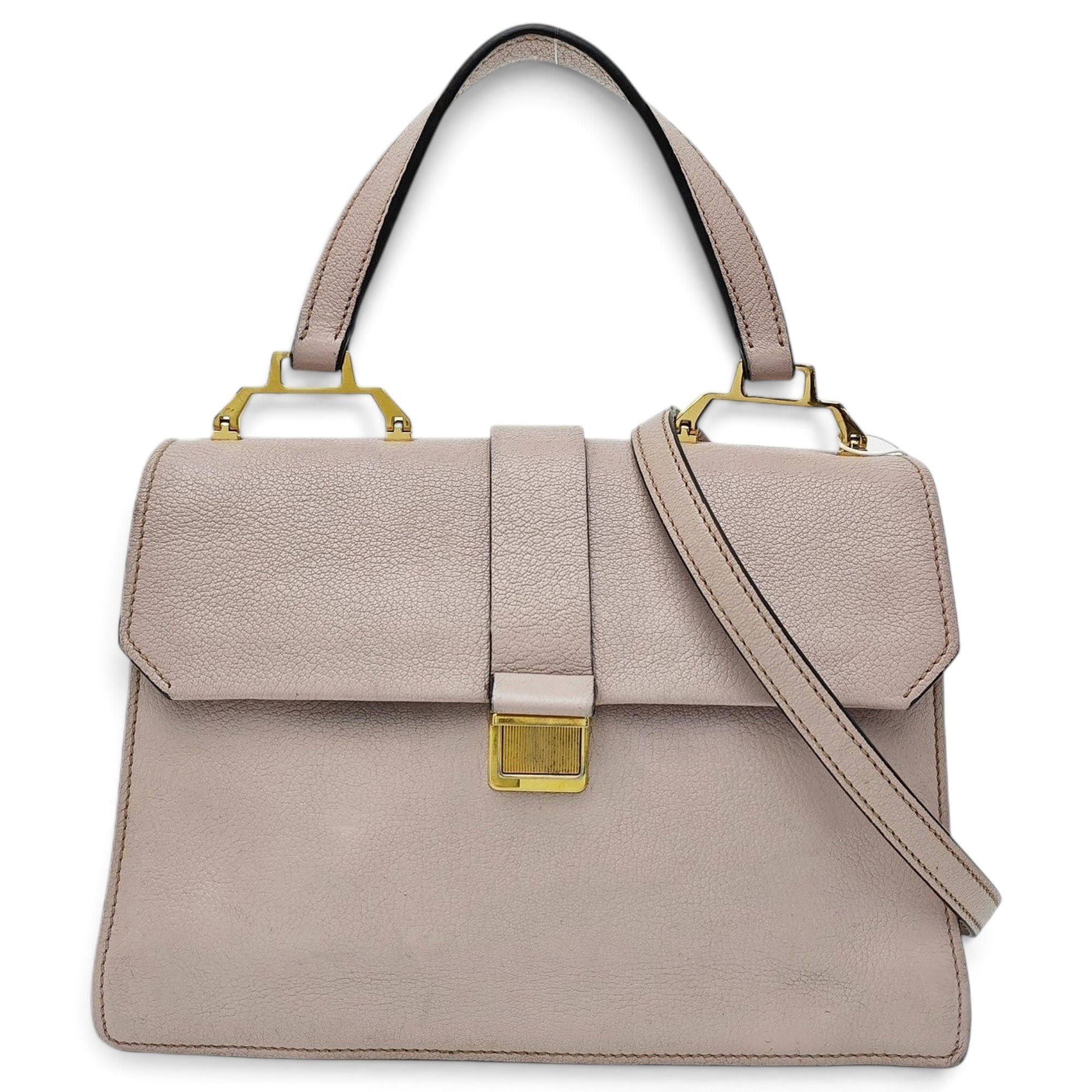 Leather handbag