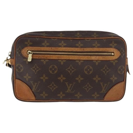 Marly Dragonne leather clutch bag