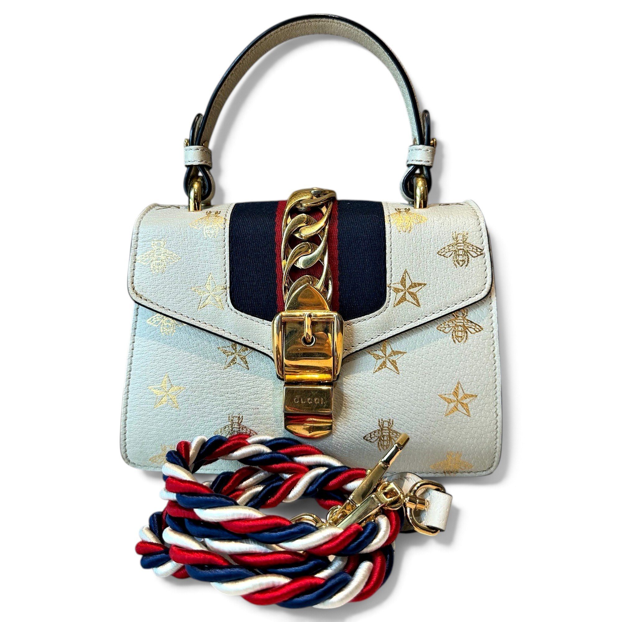 Sylvie Top Handle leather crossbody bag