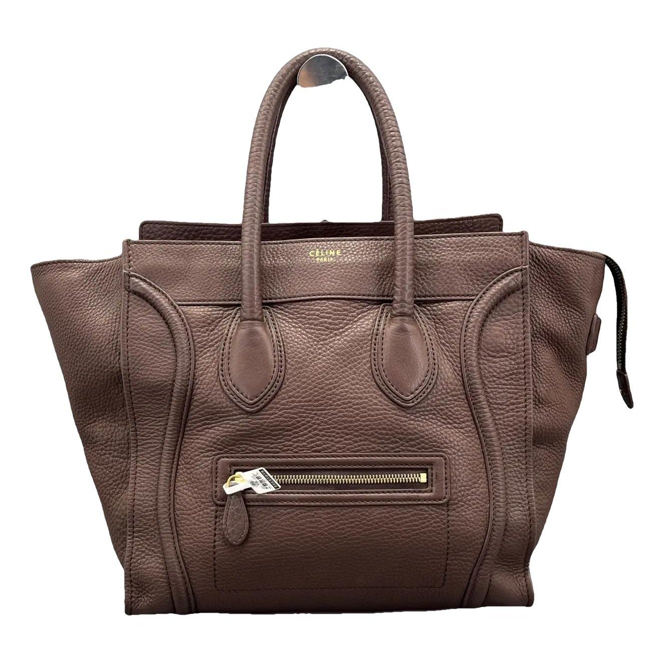 Luggage leather handbag