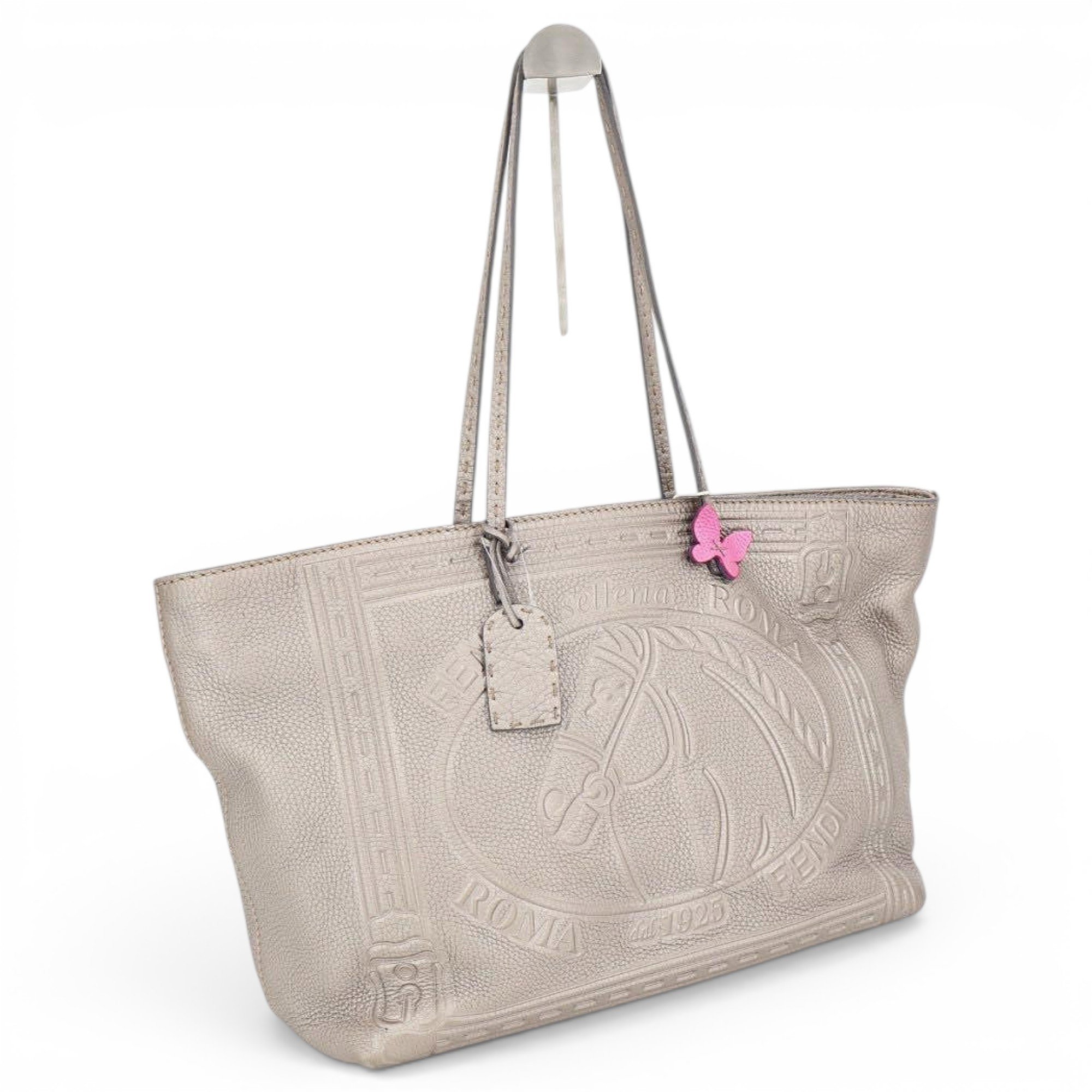 Roll Bag pony-style calfskin tote