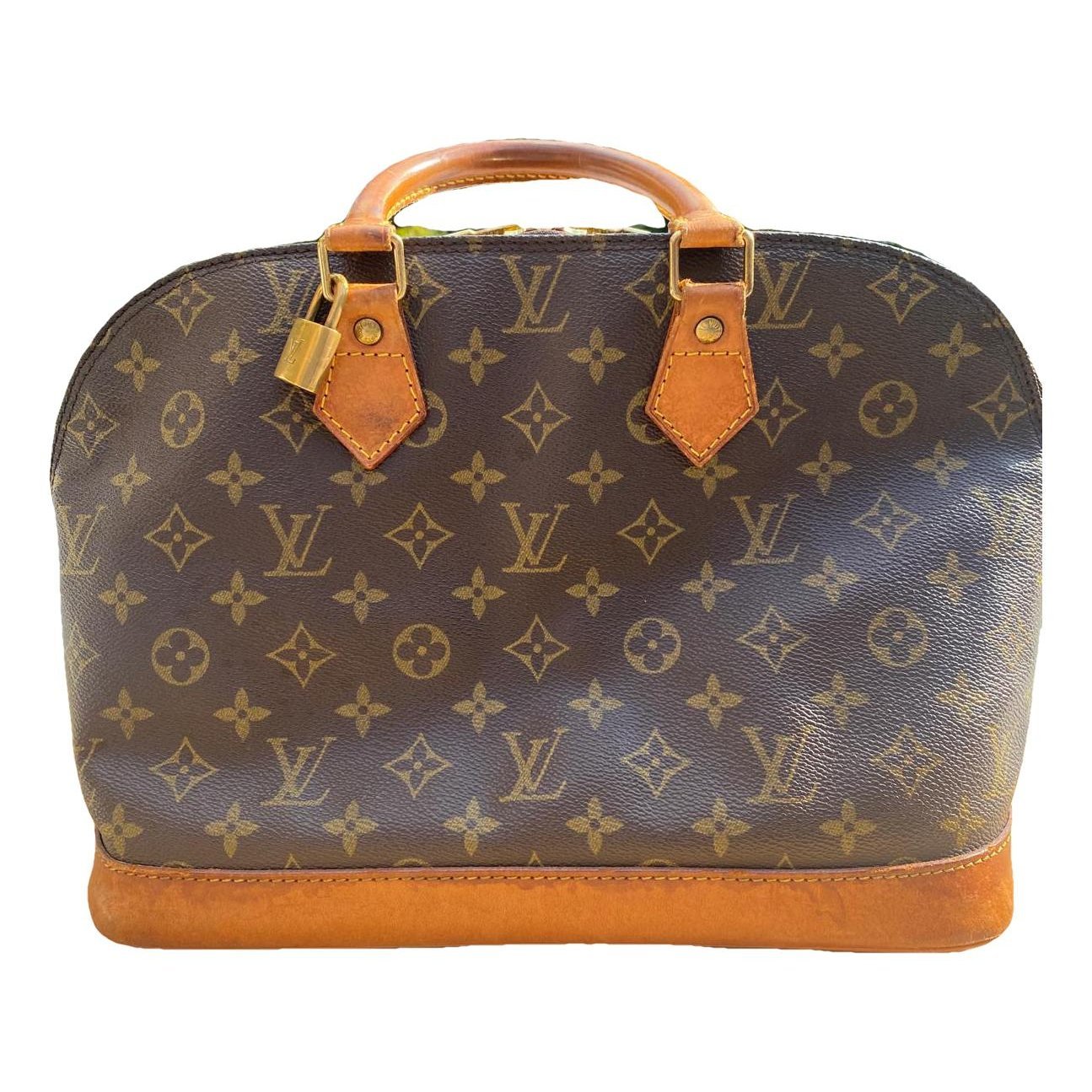 Alma leather handbag
