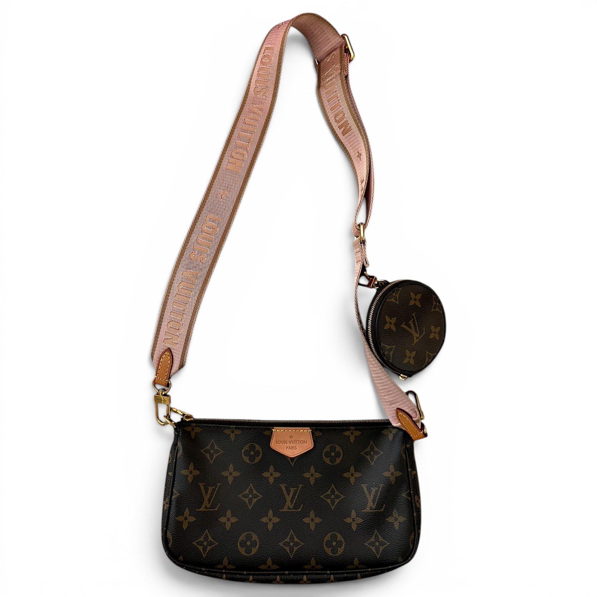 Multi Pochette Accessoires leather crossbody bag