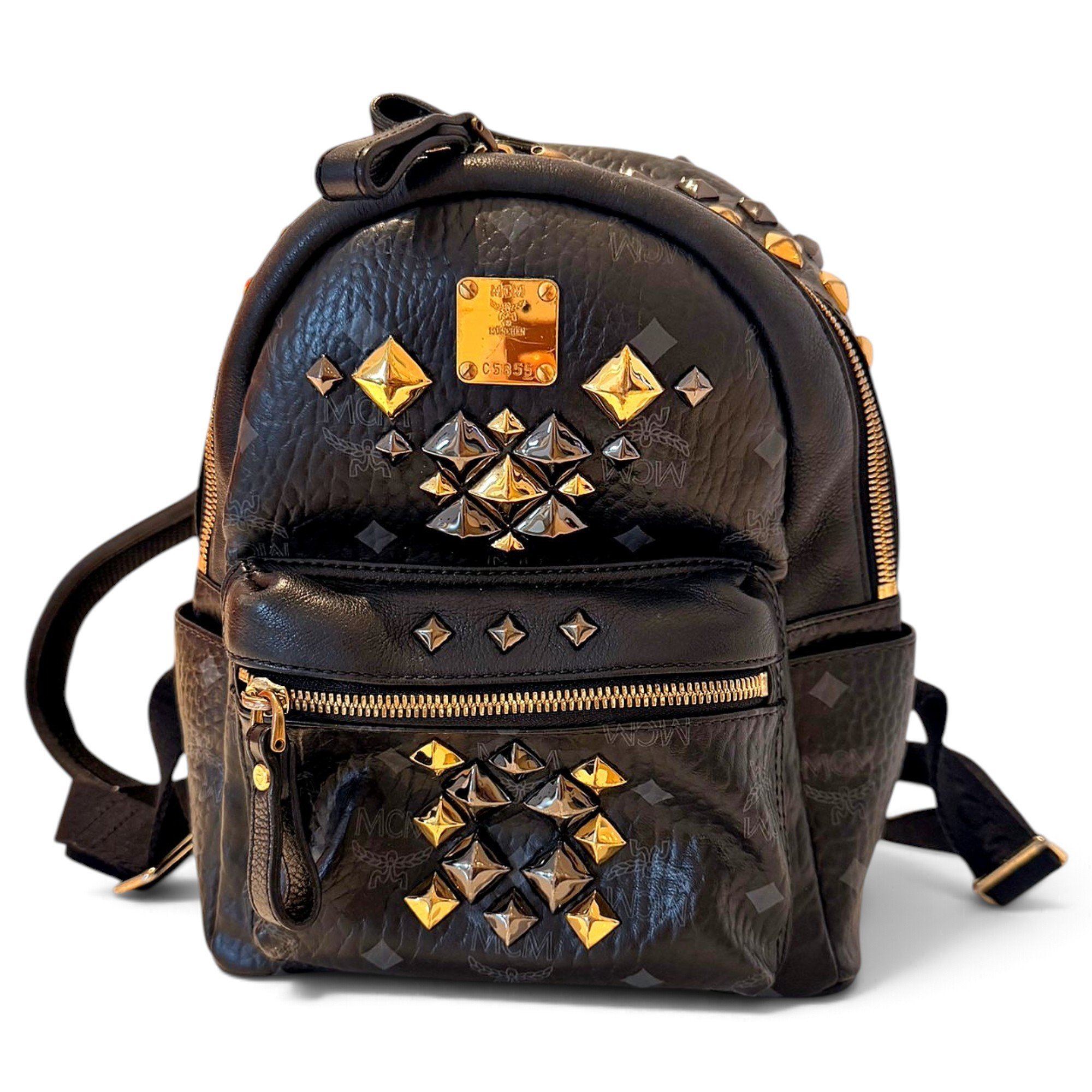 Stark leather backpack