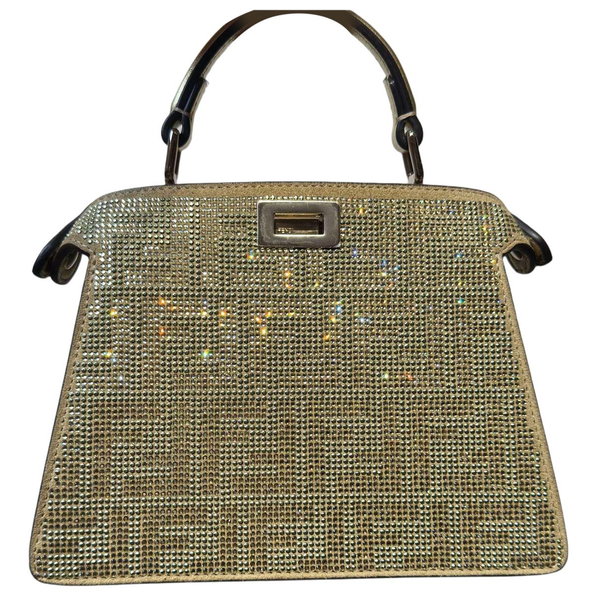 Peekaboo leather handbag