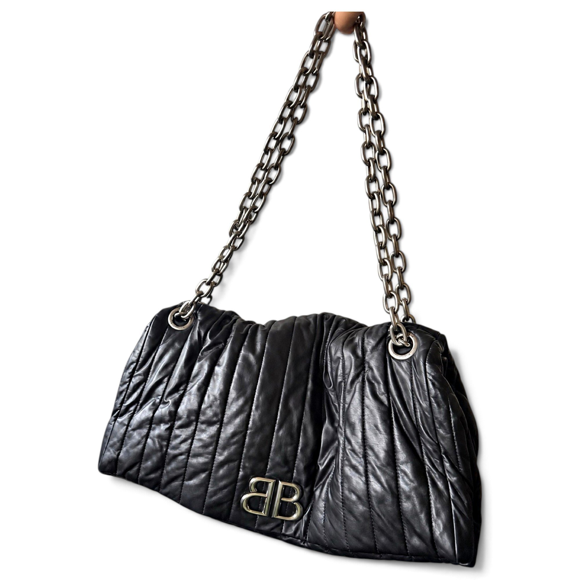Balenciaga Monaco leather handbag