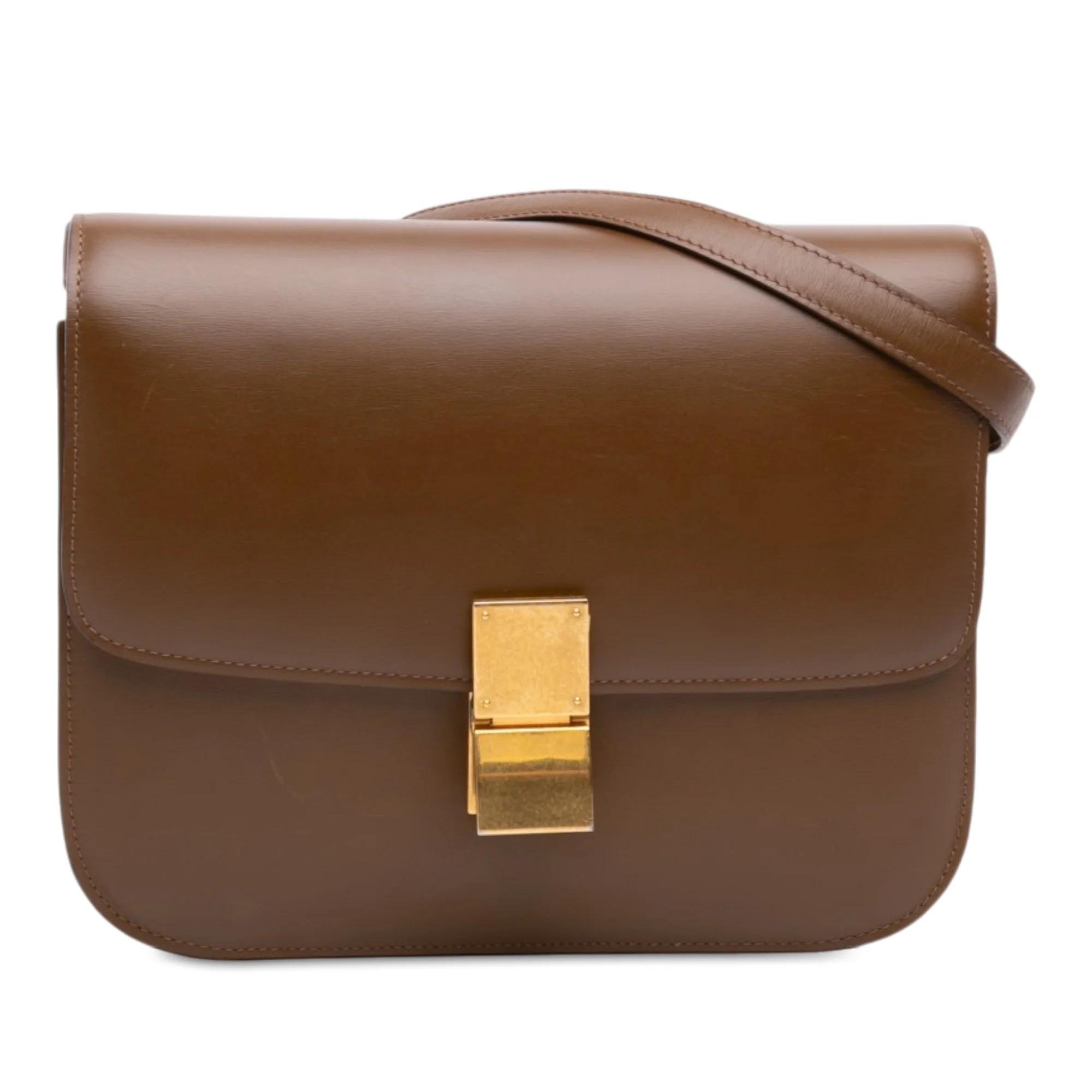 Classic pony-style calfskin handbag