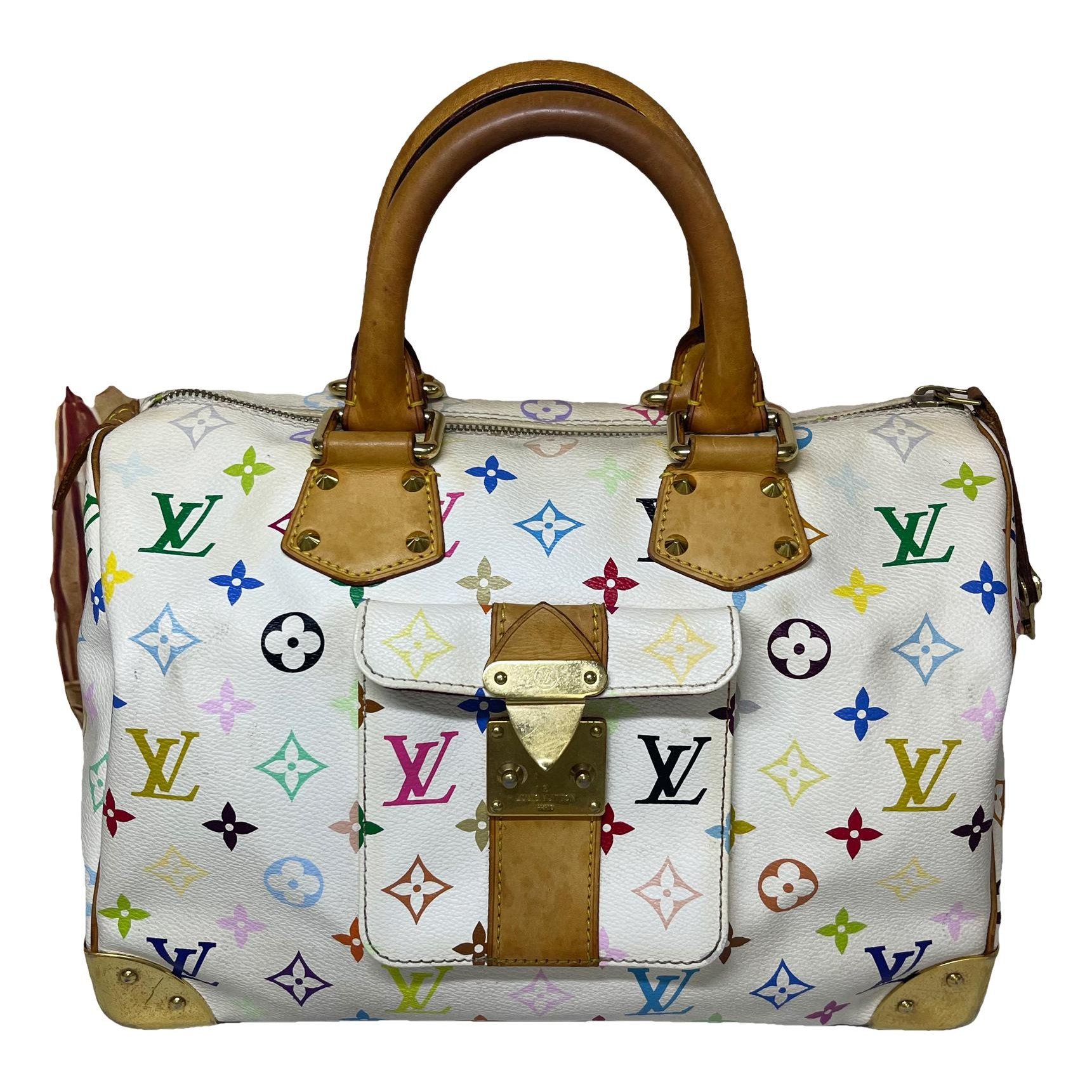Speedy leather handbag