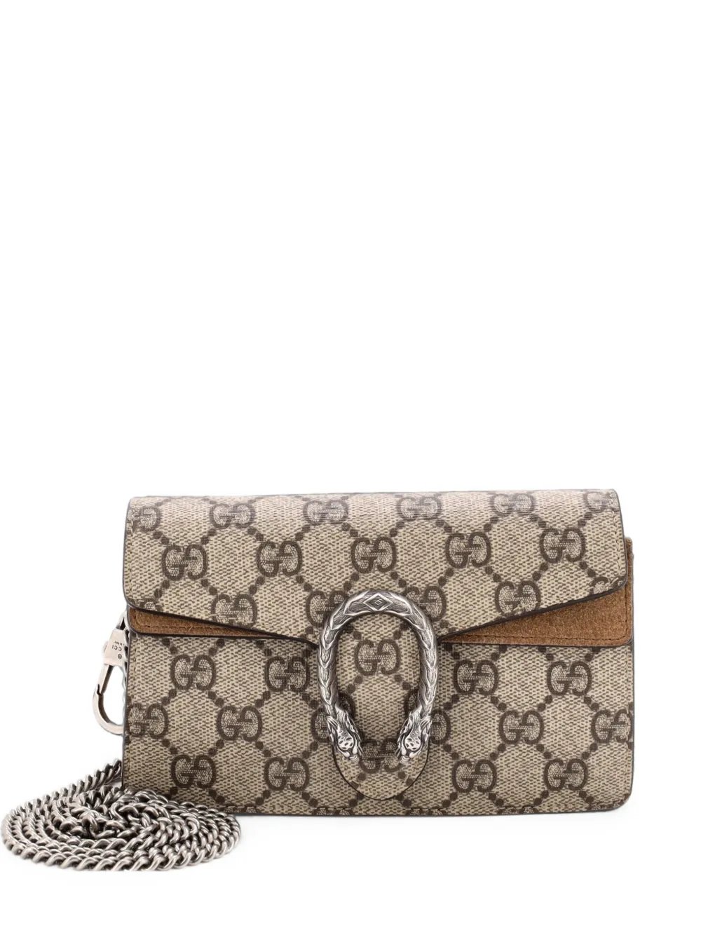Dionysus Bag GG Coated Canvas Super Mini crossbody bag