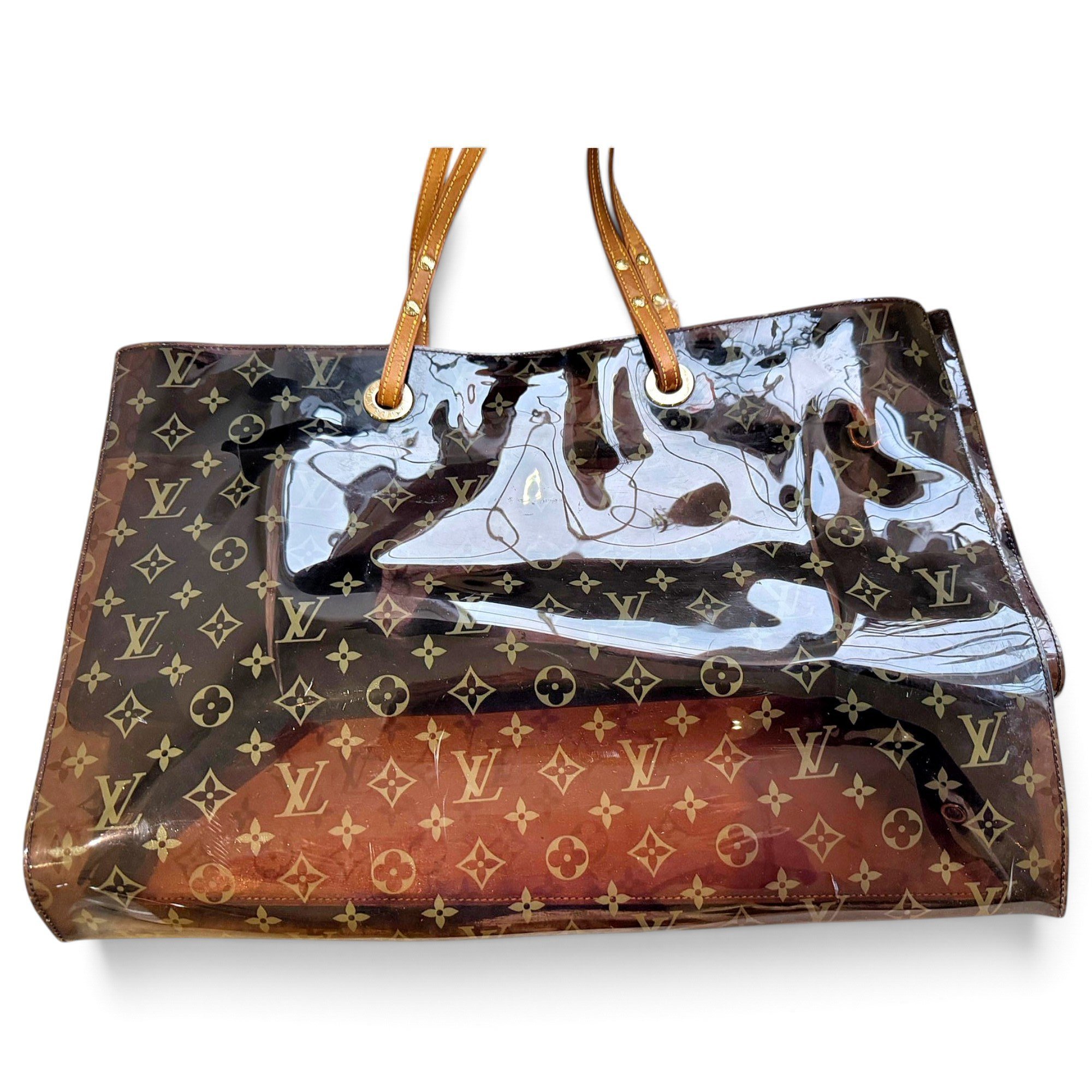 Vinyl travel bag