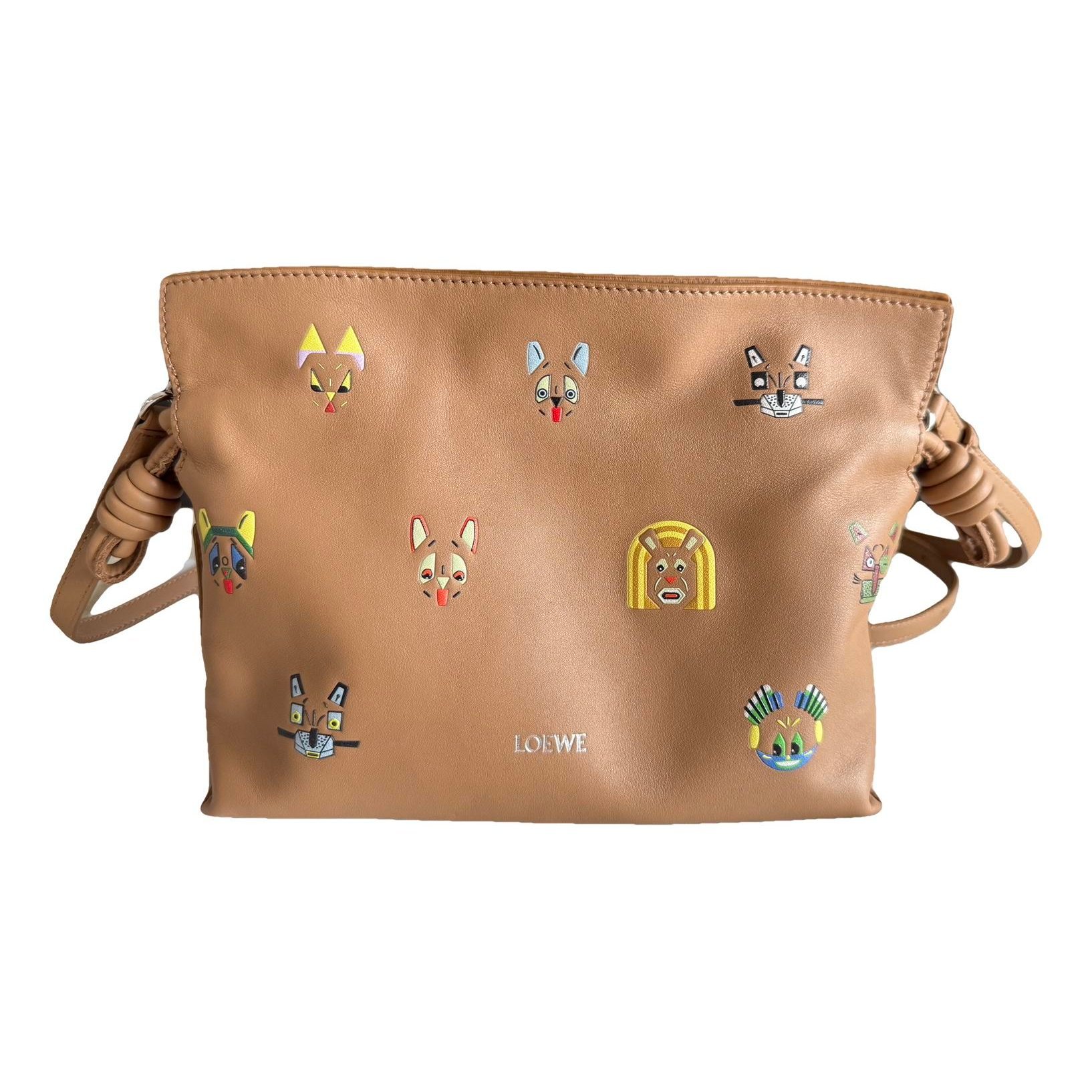 Flamenco leather handbag