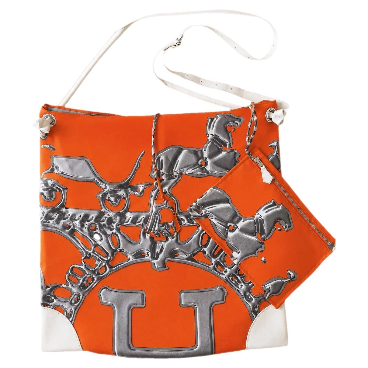 Silk City silk handbag